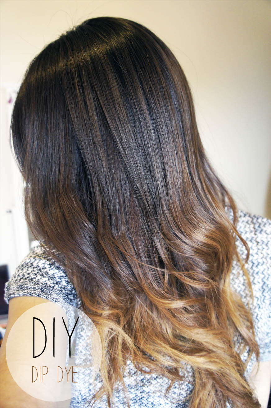 DIY Dip Dye Hair
 KAKA KA’TCH UP DIP DYE HAIR NAILS AND LIPPIES