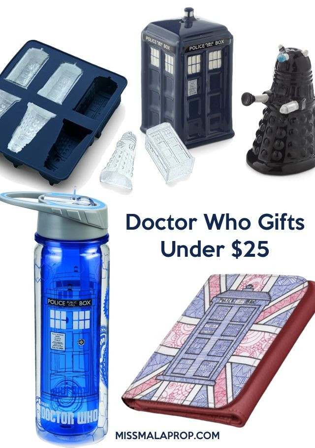 DIY Doctor Who Gifts
 Whovian Cool Gifts for Doctor Who Fans Under $100