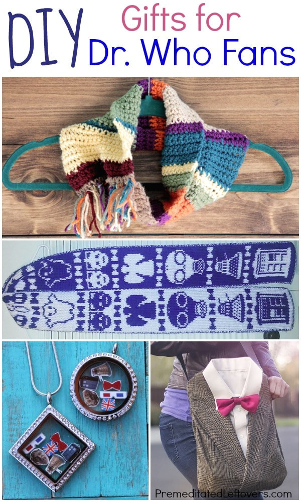 DIY Doctor Who Gifts
 DIY Gifts for Dr Who Fans Premeditated Leftovers