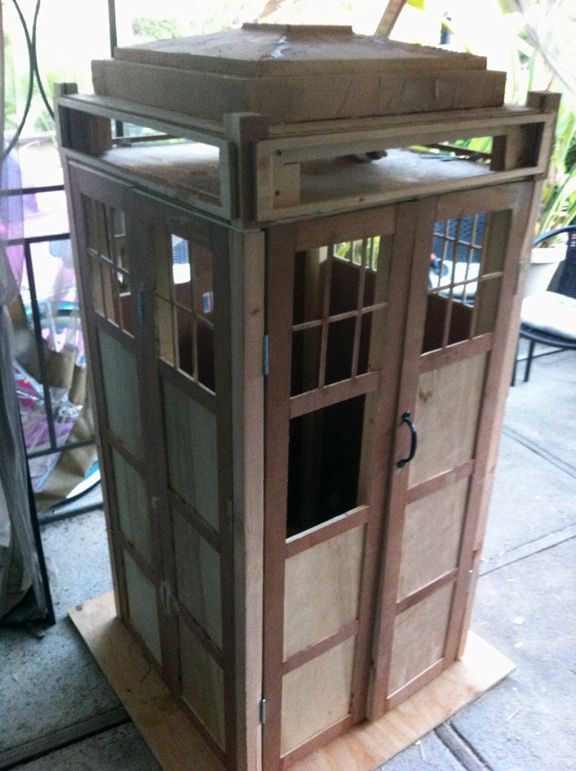 DIY Doctor Who Gifts
 TARDIS Cabinet DIY Doctor Who