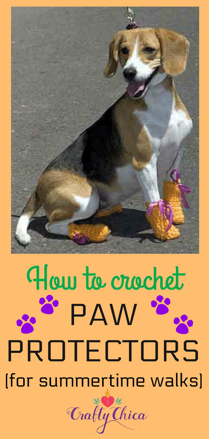DIY Dog Booties For Hot Pavement
 DIY Dog Paw Protectors The Crafty Chica
