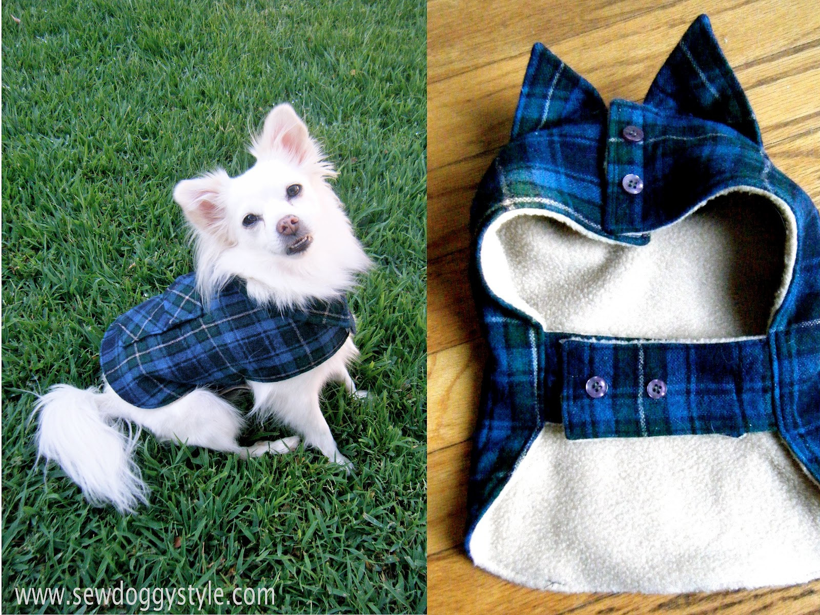 DIY Dog Coat
 DIY Pet Coat Pattern – Sewing it To her