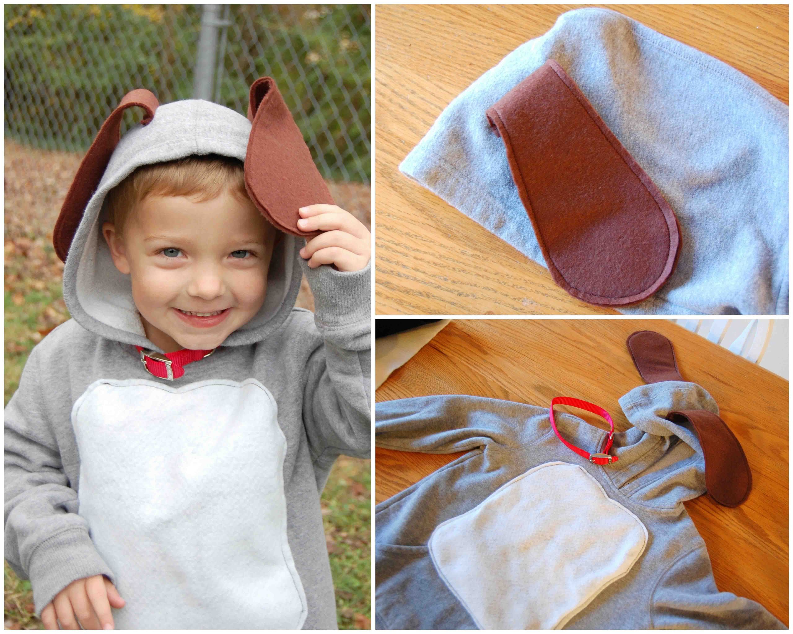 DIY Dog Costume For Kids
 [Pinning my own because I had trouble finding a homemade