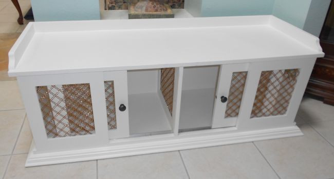 DIY Dog Crate Divider
 dog bed under bench Google Search