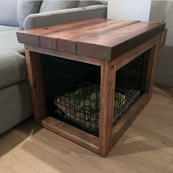 DIY Dog Crates
 39 This DIY Dog Crate Furniture Piece Will Transform Your