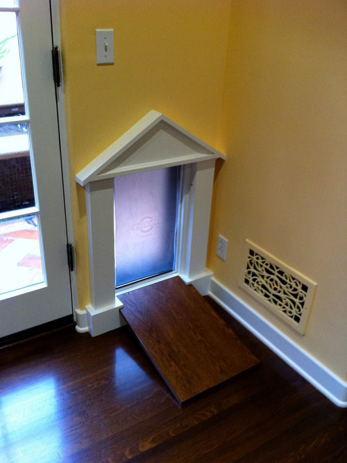 DIY Dog Door In Wall
 Custom Dog Door Home Design Ideas Remodel and Decor