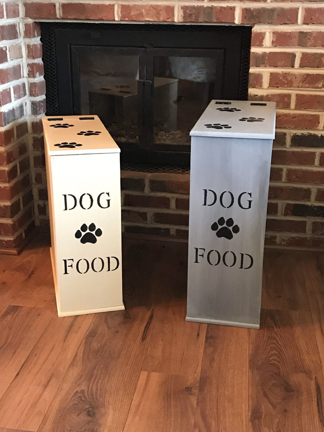 DIY Dog Food Container
 Dog food cabinet personalized dog ts for owners dog
