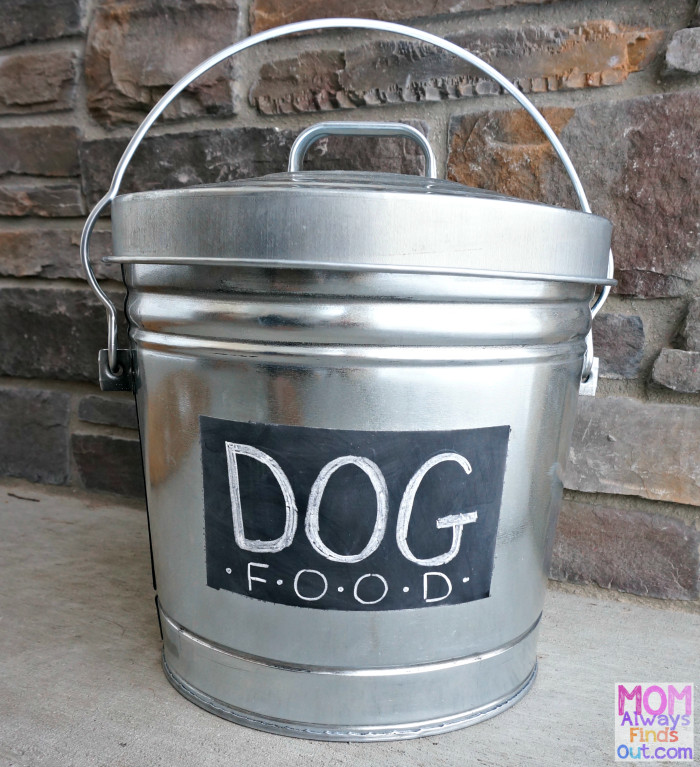 DIY Dog Food Container
 DIY Personalized Dog Food Container Start with a