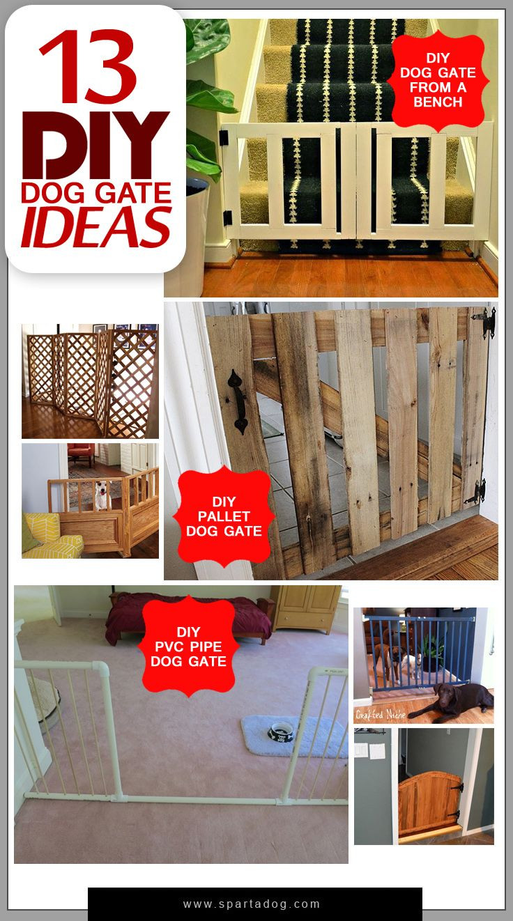 DIY Dog Gates
 13 DIY Dog Gate Ideas