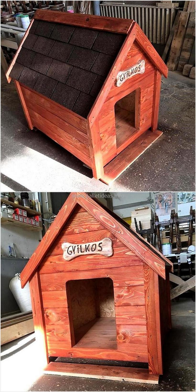 DIY Dog Houses Cheap
 80 Super DIY Ideas For Wood Pallet Dog Houses