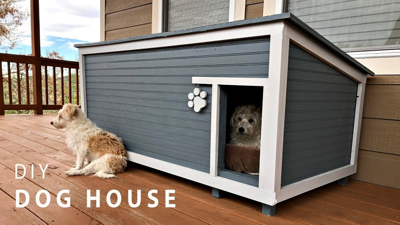 DIY Dog Houses Cheap
 DIY Insulated Dog House Build