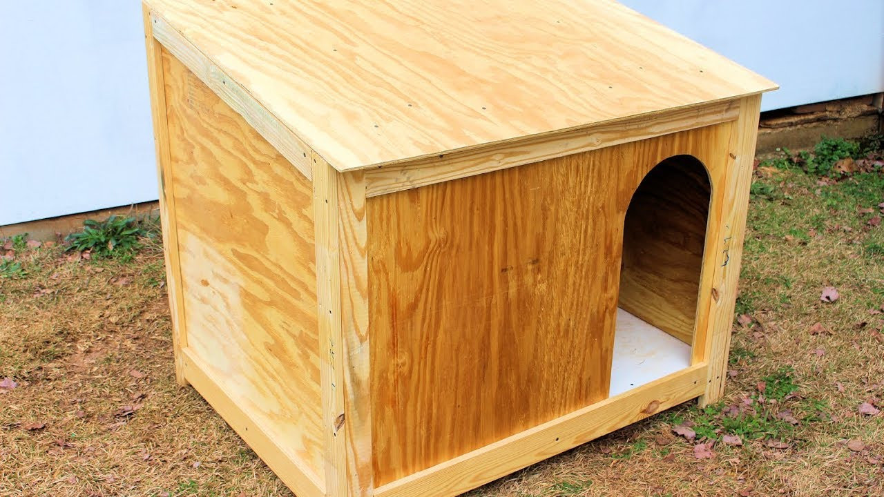 DIY Dog Houses Cheap
 Simple Dog House Build DIY