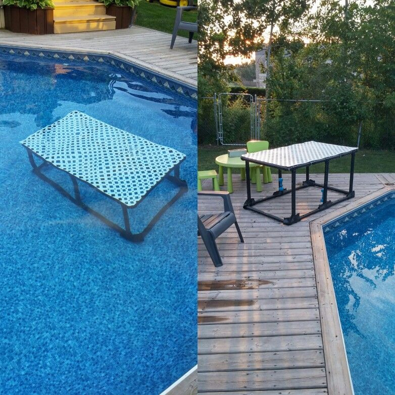 DIY Dog Ramp For Above Ground Pool
 Our DIY water platform Learn to swim