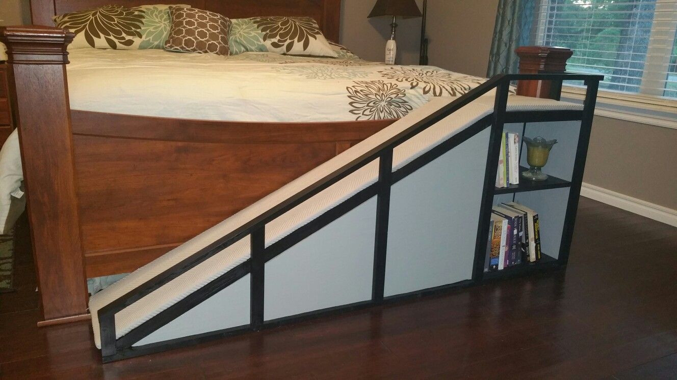 DIY Dog Ramp For Stairs
 DIY dog ramp for the bed