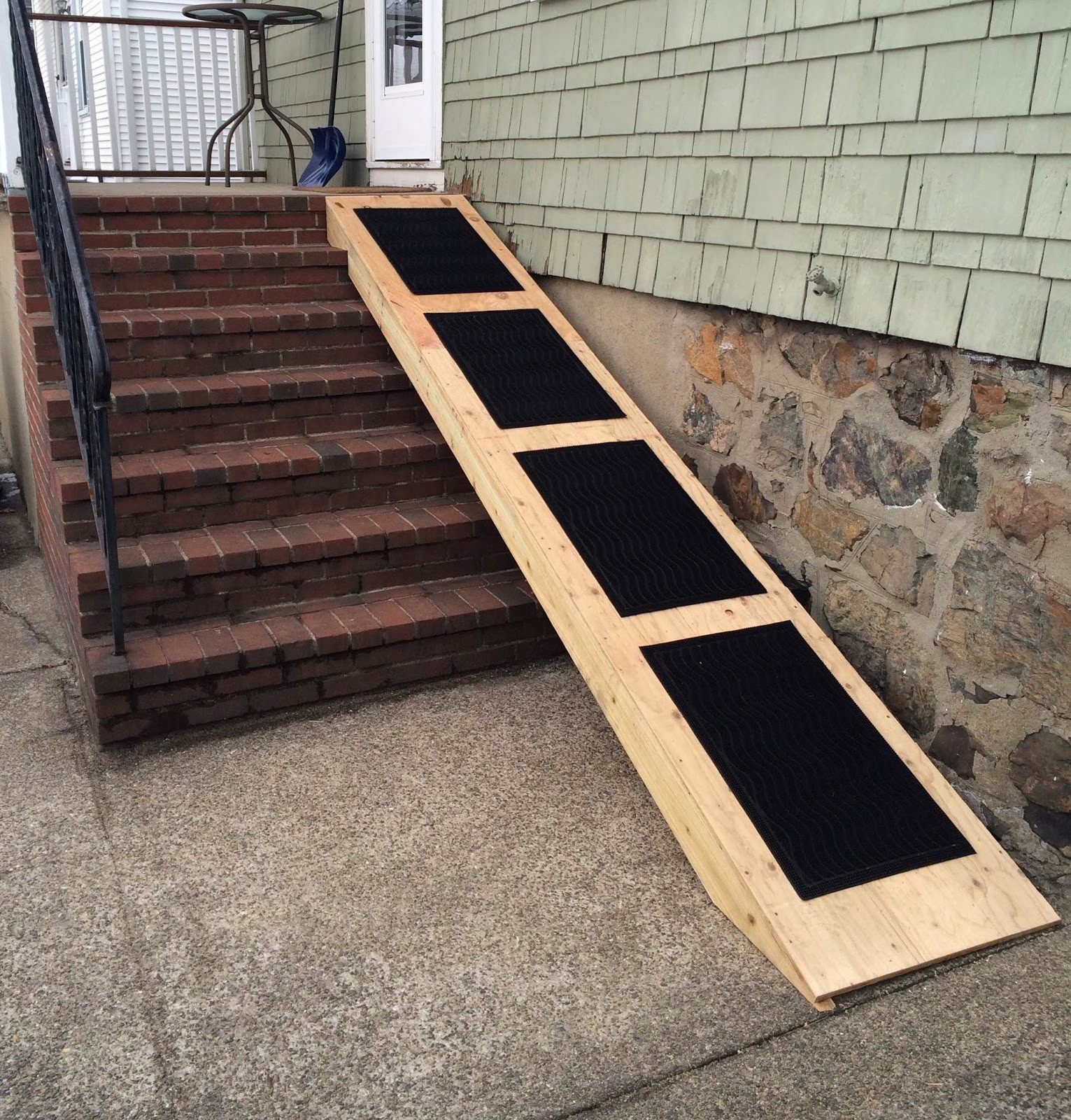 DIY Dog Ramp For Stairs
 Some Assembly Required Ramped