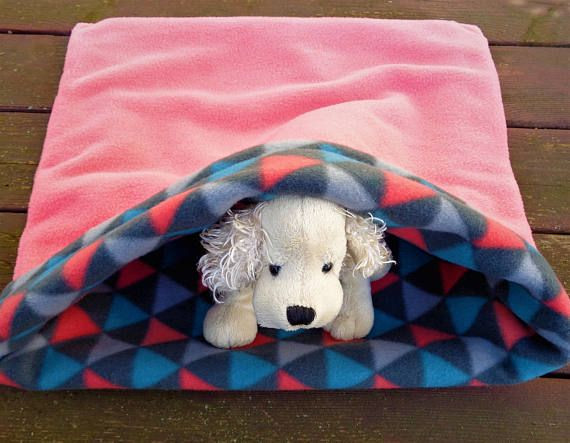 DIY Dog Sleeping Bag
 Dog Burrow Bag Bed Pet Cat Snuggle Sack Dog Sleeping Bag