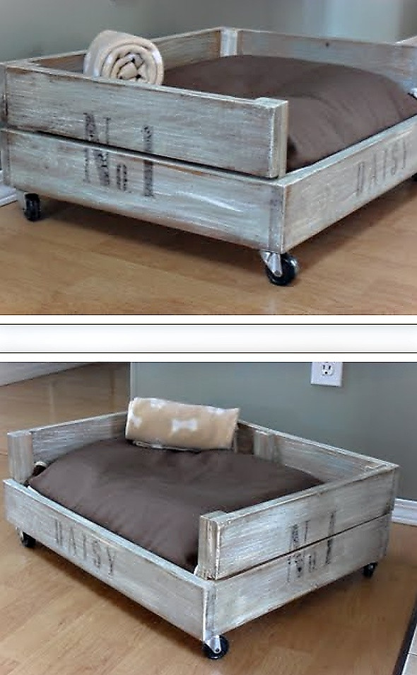 DIY Doggie Bed
 14 DIY Dog Beds – Craft Teen