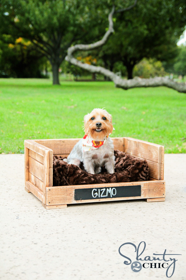 DIY Doggie Bed
 DIY $12 Pet Bed Shanty 2 Chic