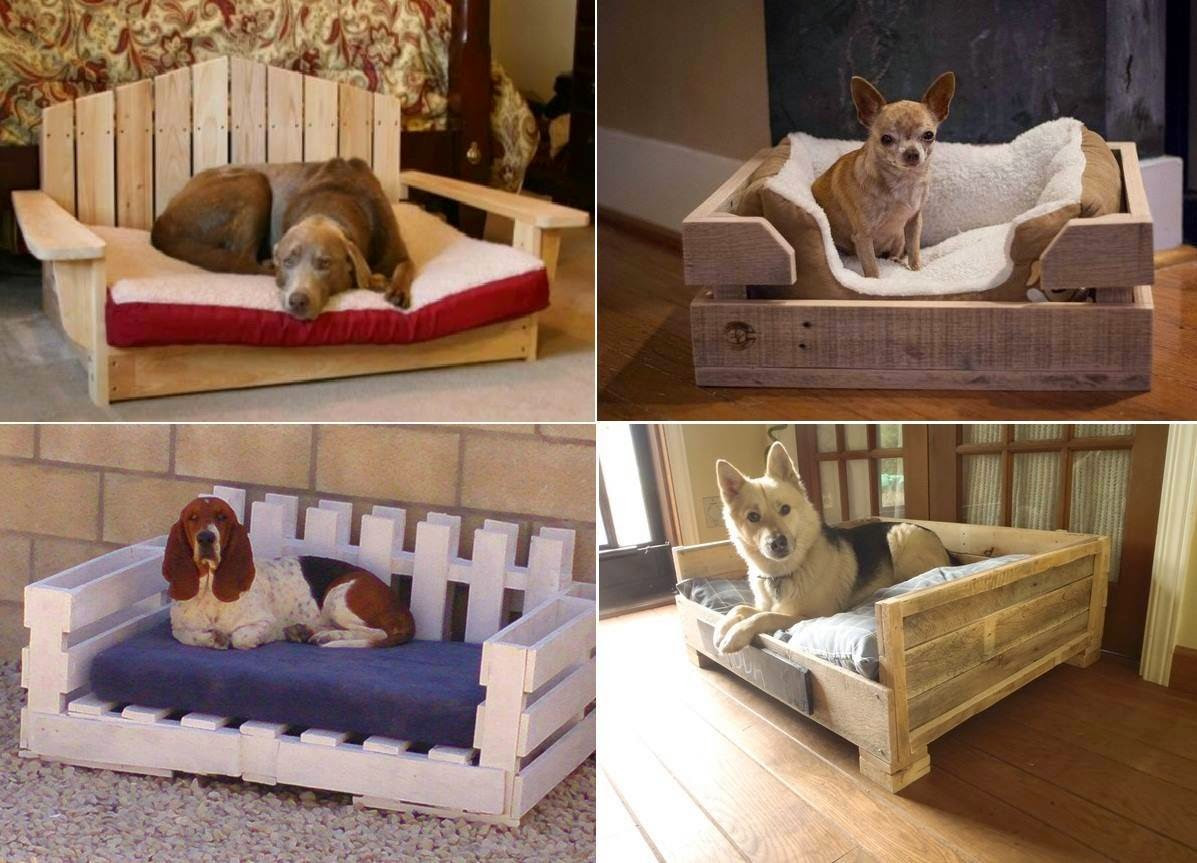 DIY Doggie Bed
 Ideas & Products DIY Pallet Dog Bed