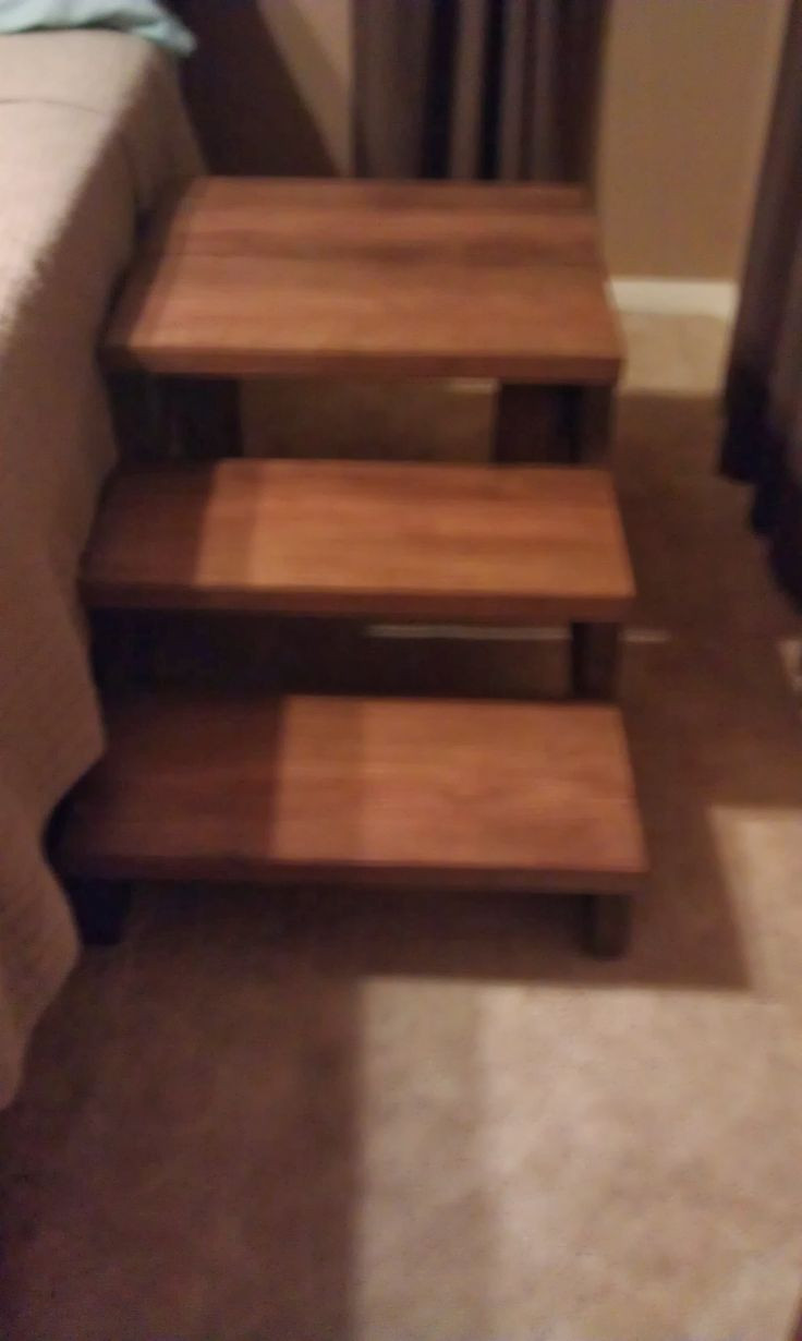 DIY Doggie Stairs
 Homemade doggie stairs Diy