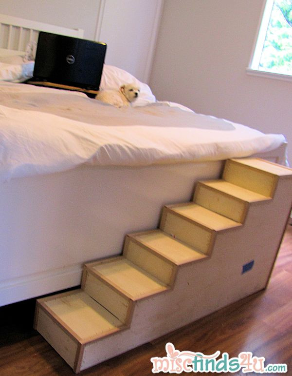 DIY Doggie Stairs
 DIY Pet Stairs Simple Steps You Can Make Yourself