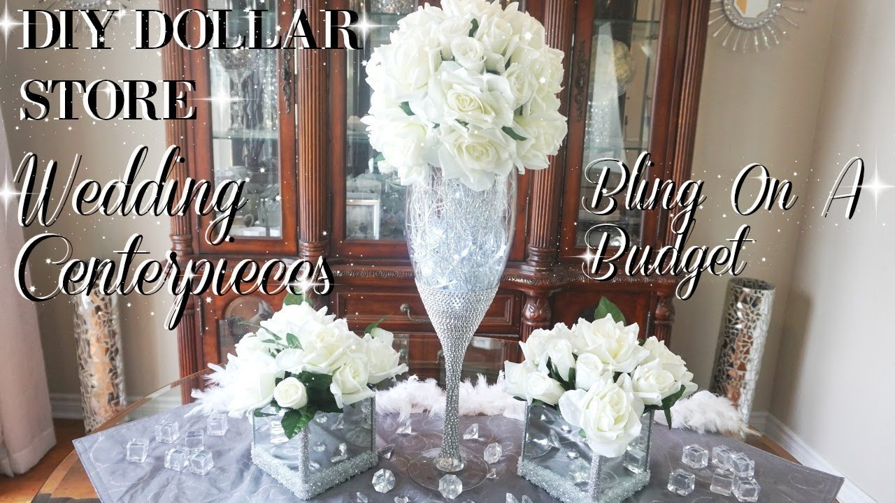DIY Dollar Store Wedding Centerpieces
 DIY WEDDING CENTERPIECE ON A BUDGET