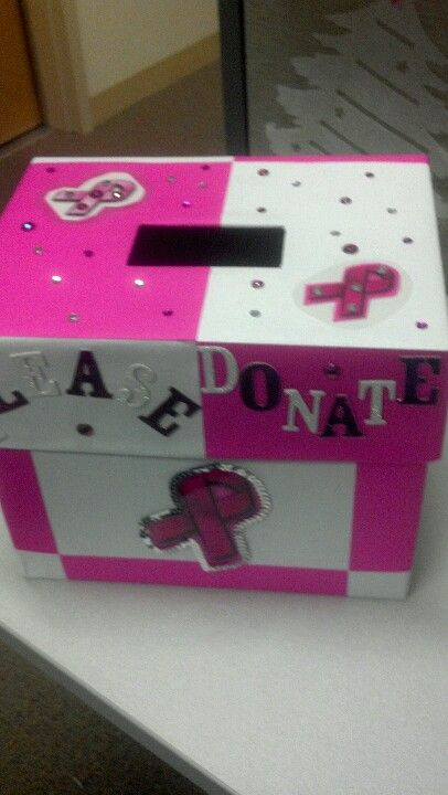 DIY Donation Box
 Made this "Donation Box"