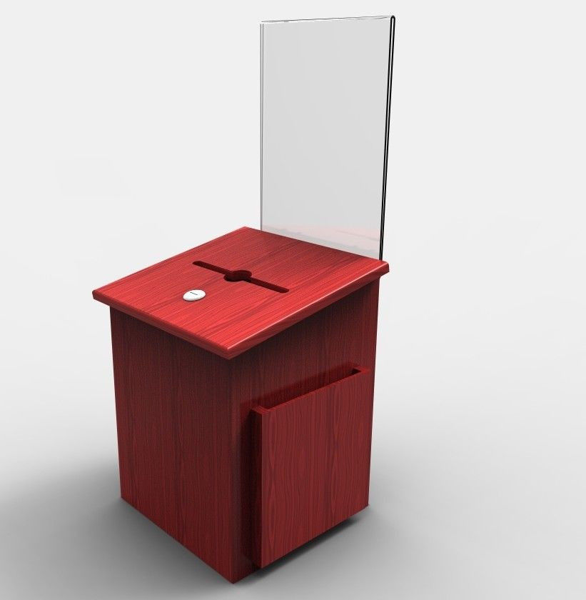 DIY Donation Box
 ment Collection Suggestion Box Donation Charity Box