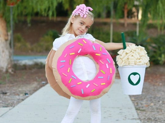DIY Donut Costume
 11 food themed Halloween costumes
