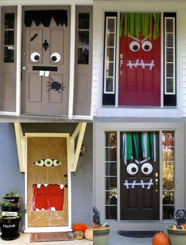 DIY Door Decorations
 8 Halloween DIY Decorating Ideas for your Home and Yard