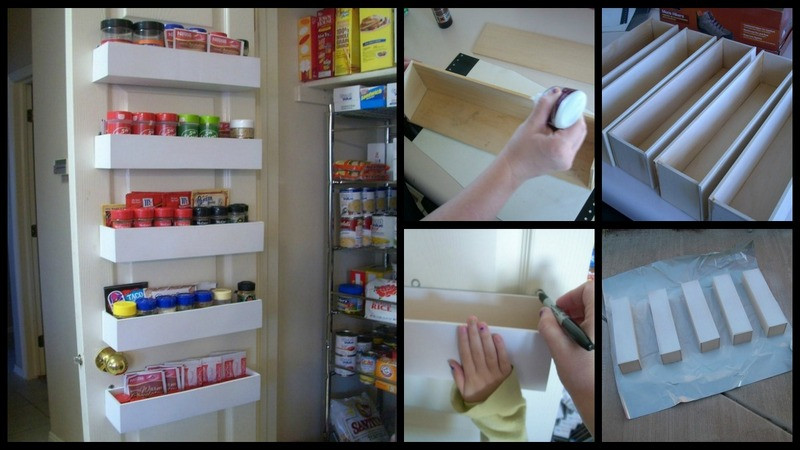 DIY Door Spice Rack
 DIY Pantry Door Spice Racks – The Owner Builder Network