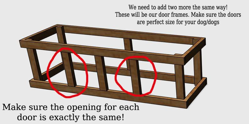 DIY Double Dog Crate Plans
 DIY Dog Kennel Plans To Build Your Own Wood Double Dog