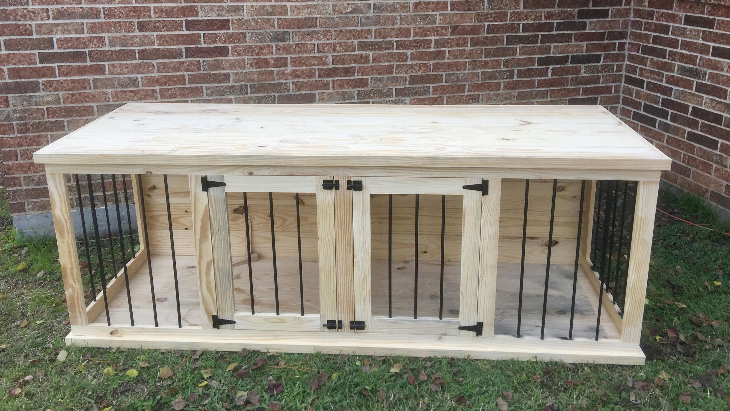 DIY Double Dog Crate Plans
 Plans to Build Your Own Wooden Double Dog Kennel Size