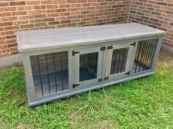 DIY Double Dog Crate Plans
 Wooden Double Dog Kennel DIY Plans Medium size