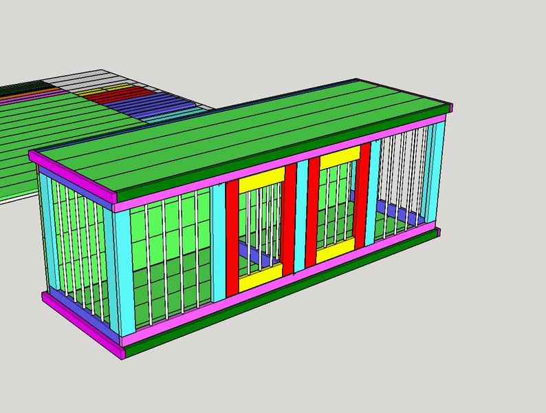 DIY Double Dog Crate Plans
 Plans to build your own Wooden Double Dog Kennel DIY Plans