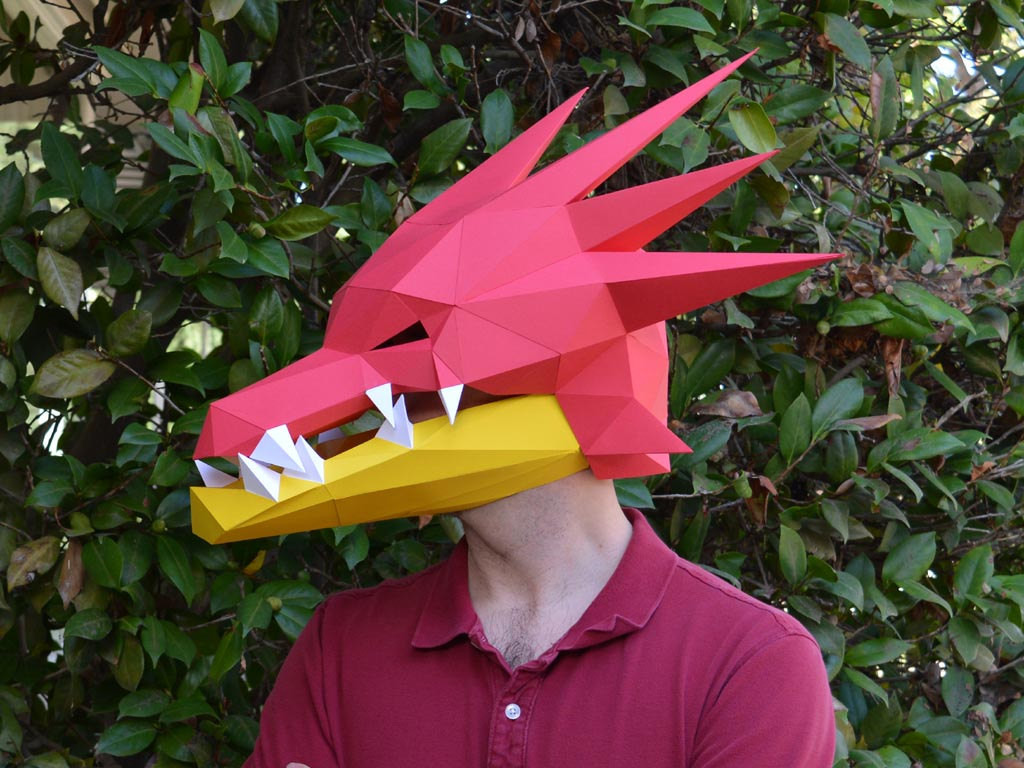 DIY Dragon Mask
 DIY Dragon Mask with Moving Jaw Awesome Rave Costume