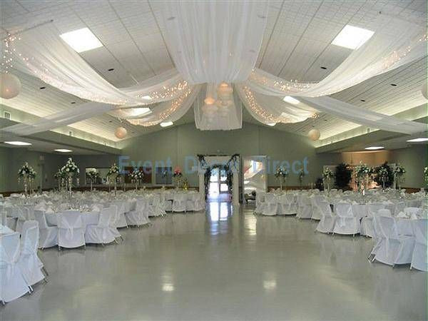 DIY Draping For Wedding
 diy Wedding Crafts Ceiling Draping Kits