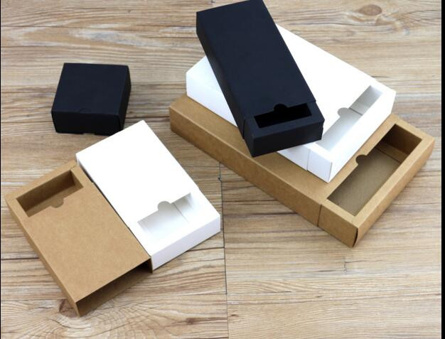 DIY Drawer Box
 Aliexpress Buy Black White Kraft Paper Drawer Boxes