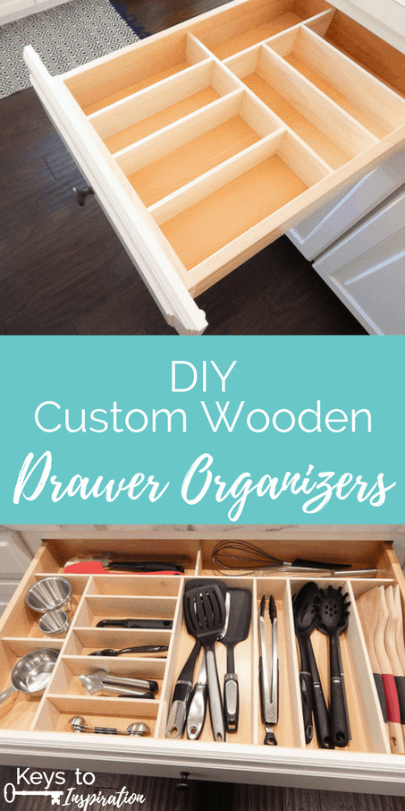 DIY Drawer Organizer
 DIY Custom Wooden Drawer Organizers Keys To Inspiration