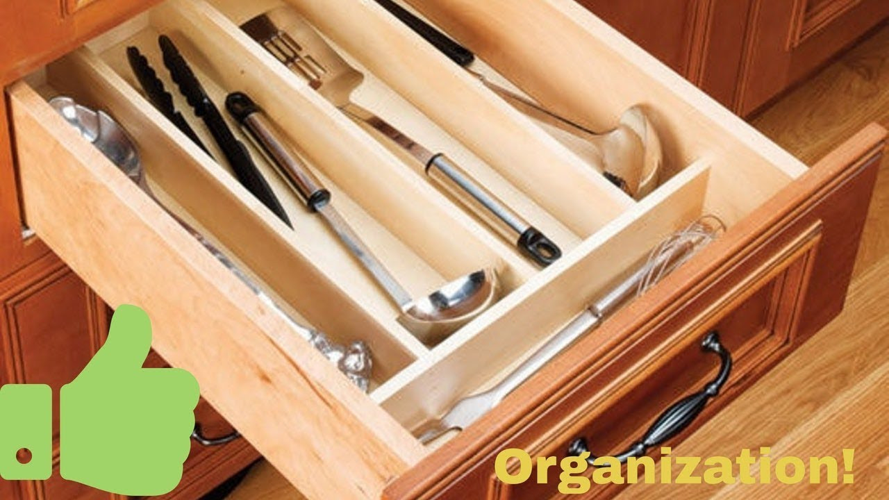 DIY Drawer Organizers
 DIY Kitchen Utensil Drawer Organizer