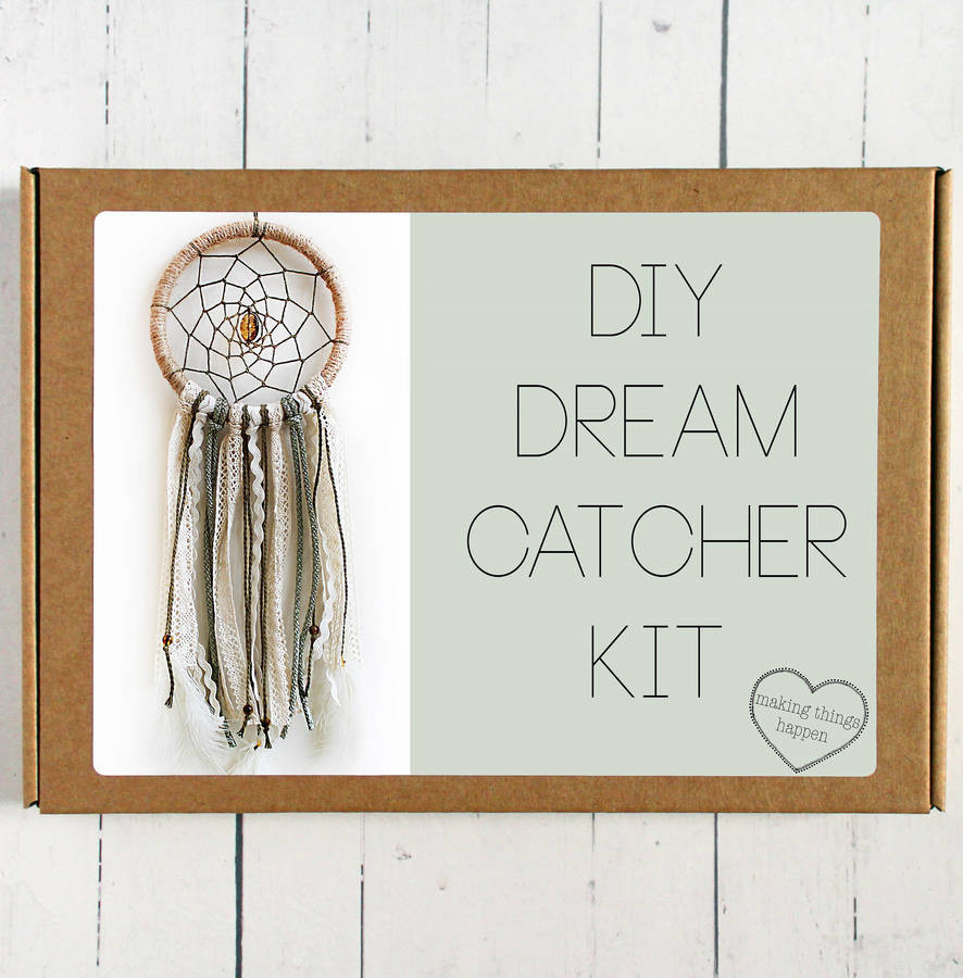 DIY Dreamcatcher Kit
 diy dream catcher kit by making things happen