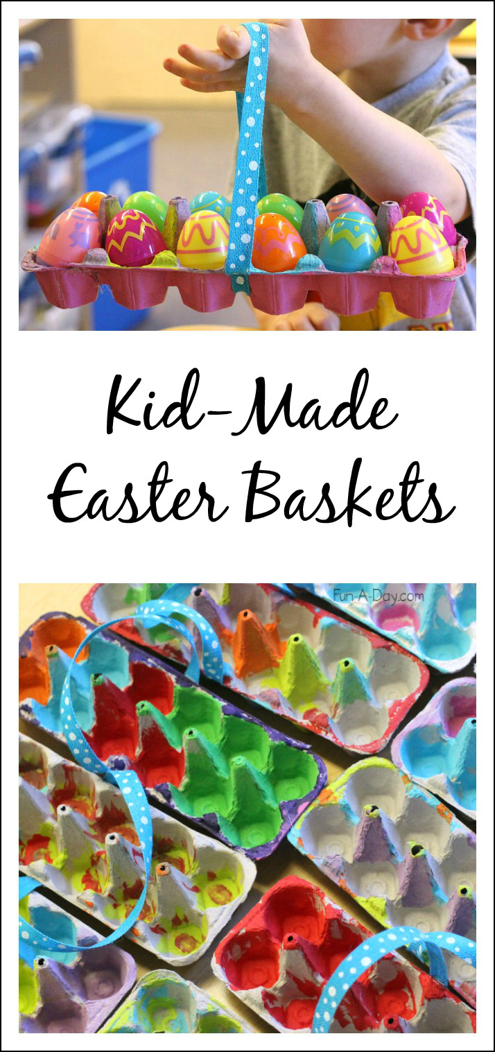 DIY Easter Baskets For Toddlers
 Homemade Easter Baskets Kids Can Make with Recyclables