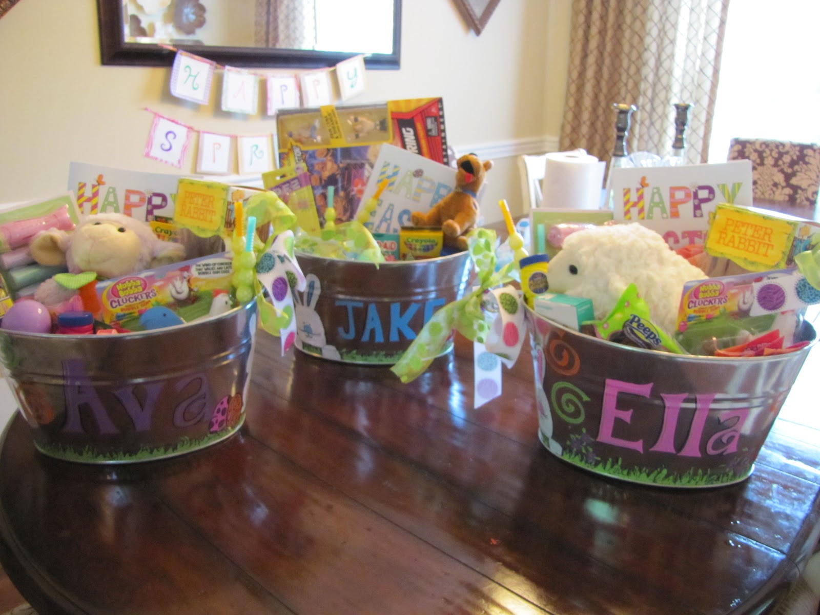 DIY Easter Baskets For Toddlers
 Real Life Real Estate Real Dana Sunday News & Easter