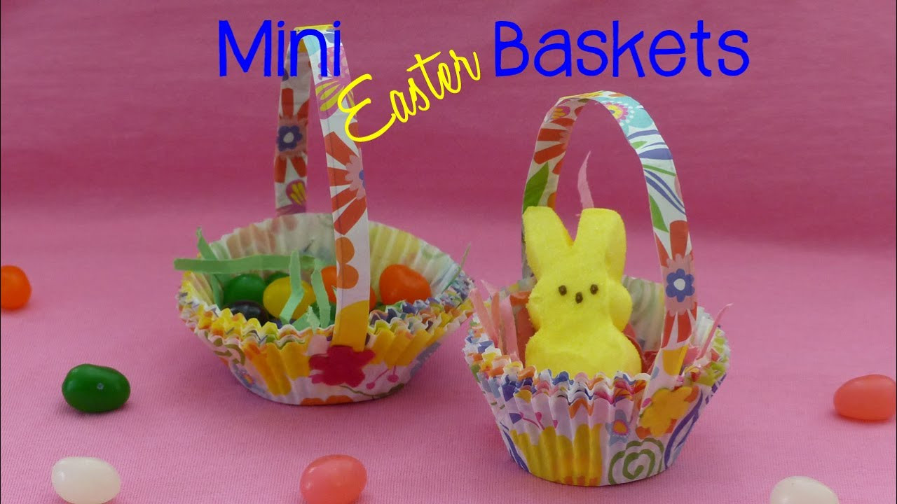 DIY Easter Baskets For Toddlers
 DIY Mini Easter Baskets