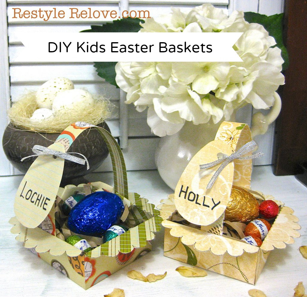 DIY Easter Baskets For Toddlers
 DIY Kids Easter Baskets