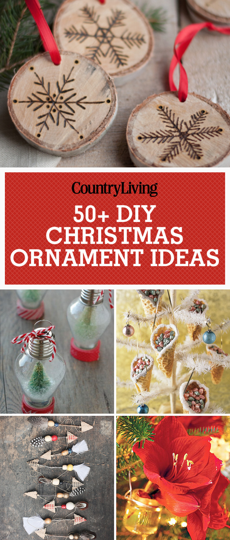 DIY Easy Christmas Ornaments
 55 Homemade Christmas Ornaments DIY Crafts with
