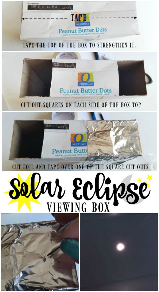 DIY Eclipse Box
 DIY Solar Eclipse Viewer Box and Viewing Safety Tips