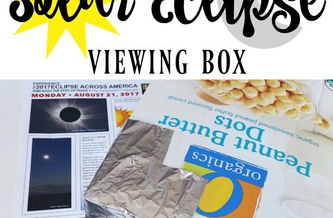 DIY Eclipse Box
 DIY Solar Eclipse Viewer Box and Viewing Safety Tips