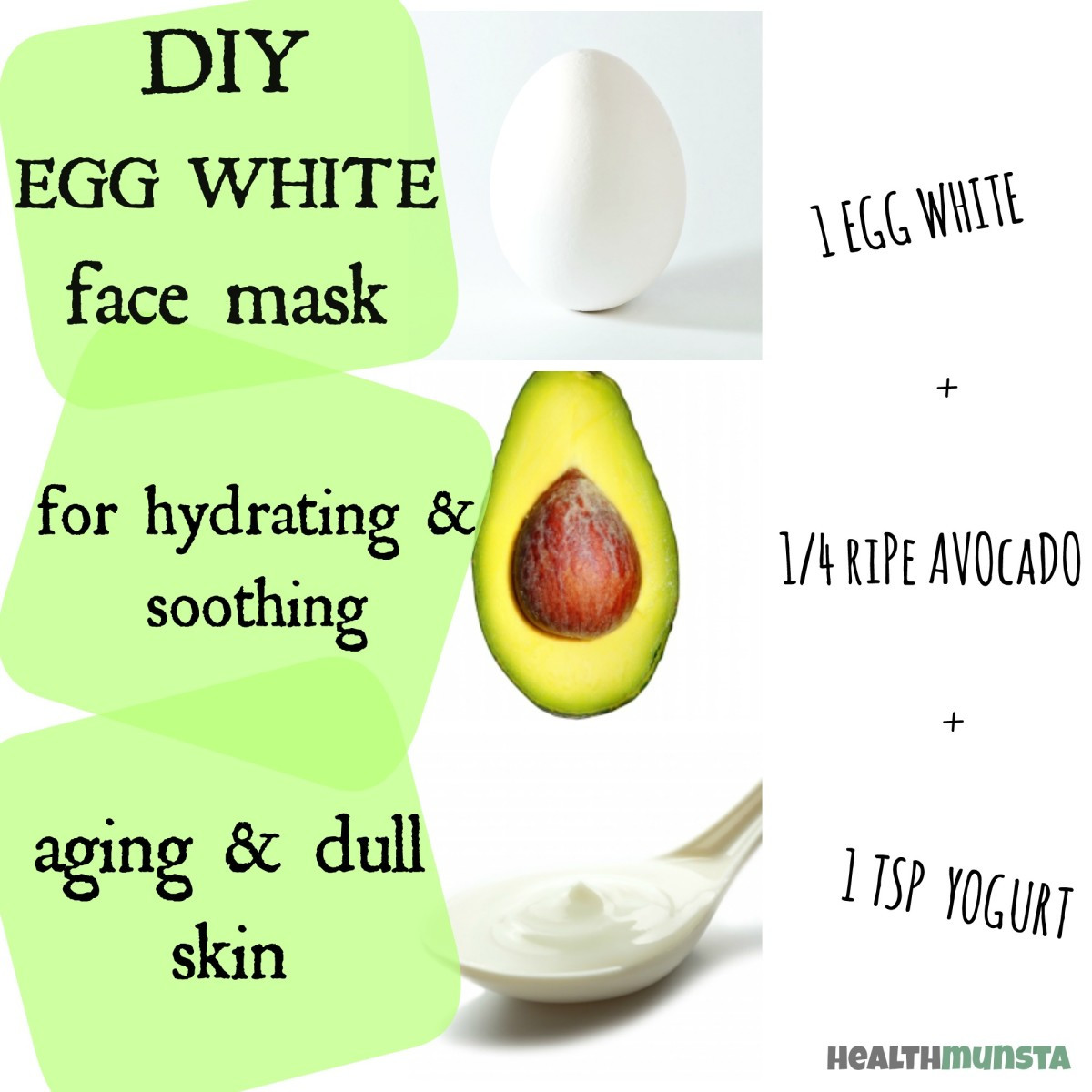 DIY Egg White Mask
 DIY Egg White Face Mask Recipes for Beautiful Skin