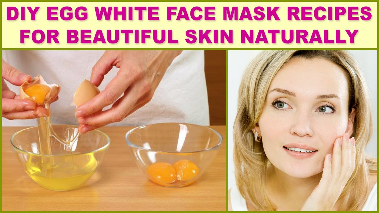 DIY Egg White Mask
 DIY Egg White Face Mask Recipes For Beautiful Skin